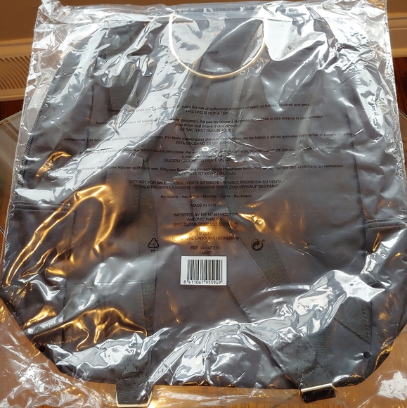 CAROLINA HERRERA Satin Backpack - NIP - Picture 3 of 3